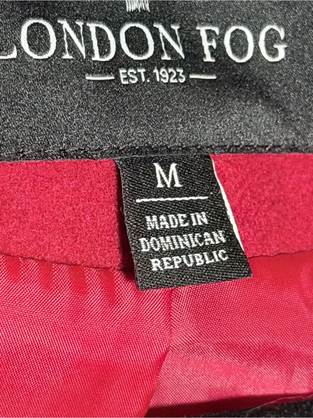 London Fog Women's Cherry Red Wool Peacoat - Picture 5 of 13